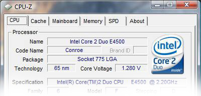 Obrazek CPU-Z 1.48 gotwy do pobrania