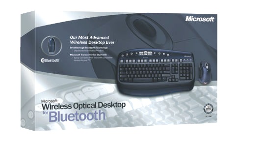 Obrazek Microsoft® Wireless Optical Desktop BLUETOOTH