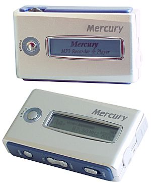 Obrazek Odtwarzacz MP3 MERCURY MP330 + FM