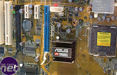 Obrazek CeBIT 2005: Wersja beta płyty z ATi RD 400