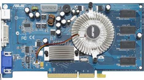 Obrazek Asus N6600 na AGP