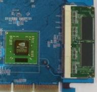 Obrazek Galaxy Geforce 6200A z rozszerzeniem pamici