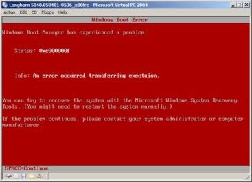 Obrazek BSOD zastąpiony?