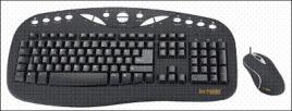 Obrazek Zestaw klawiatura, mysz Techsolo TKM 440