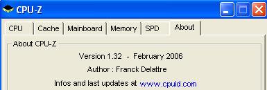 Obrazek Najświeższy CPU-Z (1.32)