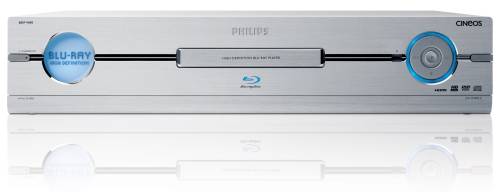 Obrazek Philips przedstawia swoje produkty i nośniki Blu-ray