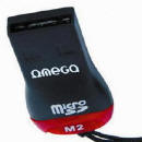 Obrazek Memory Stick Micro M2 oraz micro SD w formie breloczka
