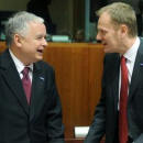 Obrazek Lech Kaczyski i Donald Tusk bd rozmawia przez GG