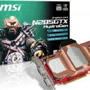 Obrazek MSI N285GTX Hydrogen OC