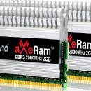 Obrazek TRANSCEND aXeRam DDR3-2000 dla overclockerów