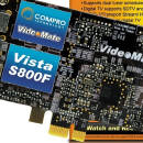 Obrazek TV Compro VideoMate S800F z tunerami DVB-T/DVB-S/analogowy