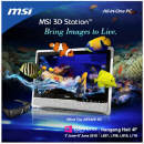 Obrazek MSI - All-in-One 3D z 24-calowym, dotykowym ekranem 