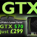 Obrazek GeForce GTX 570 w cenie 299 Funtów