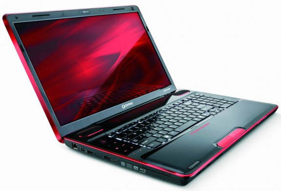 Toshiba Qosmio X500 - laptopz kart GeForce GTX 460