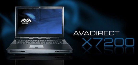 AVADirect Clevo X7200 - cudo dla mobilnych graczy