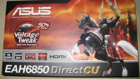 Asus - Radeon HD 6850 z chodzeniem DirectCU