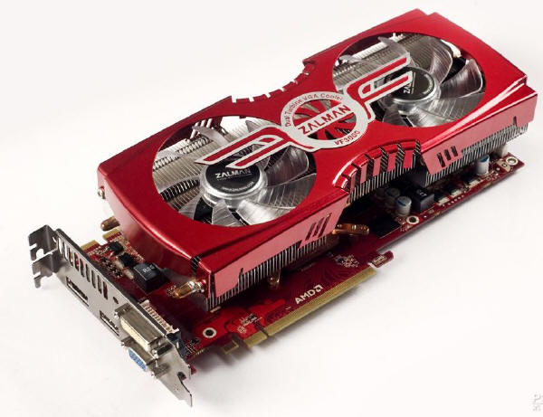 ColorFire Radeon HD 6850 z coolerem  Zalman VF-3000