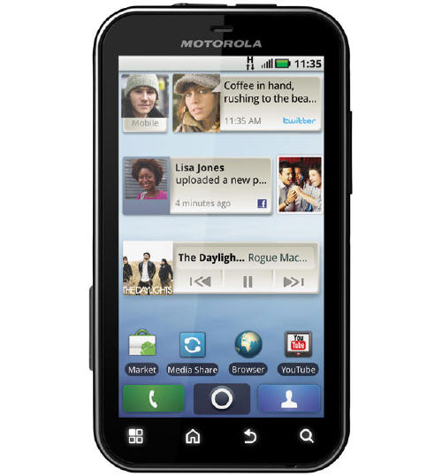 Motorola DEFY –  niezawodny smartfon ju w Polsce