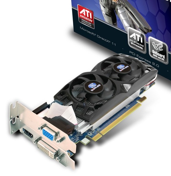 Sapphire - Radeon HD 5670 Low Profile dla komputerw HTPC