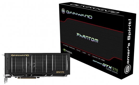 Gainward oficjalnie pokazuje GeForce GTX 570 Phantom