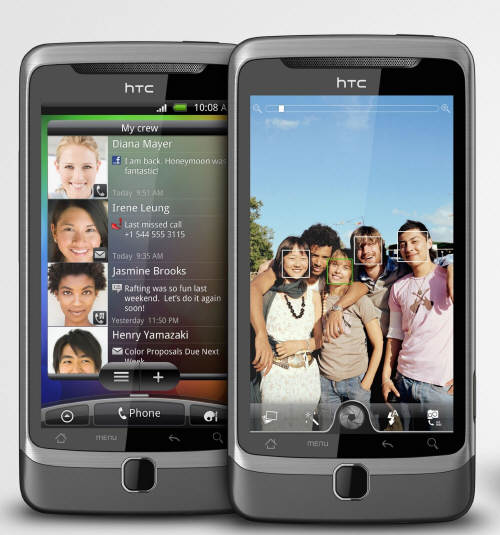 HTC Desire HD i HTC Desire Z  z systemem Android