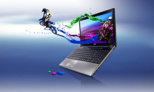 Acer Aspire 5745DG z technologi NVIDIA 3D Vision