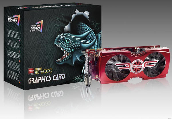 ColorFire Radeon HD 6850 z coolerem  Zalman VF-3000