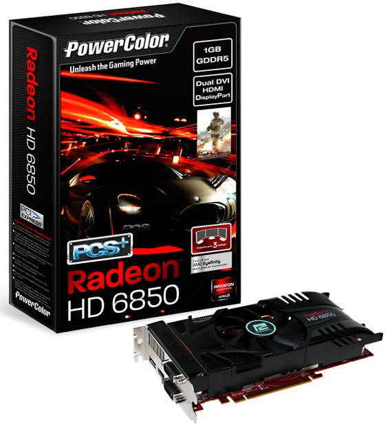 PowerColor Radeon HD 6850 PCS+