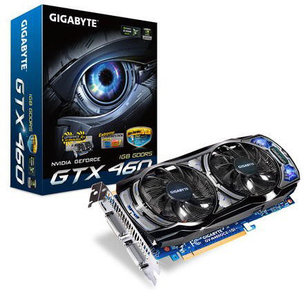 Gigabyte - kolejny podkrcony GeForce GTX 460