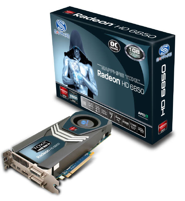 Oficjalnie - SAPPHIRE HD 6850 TOXIC w cenie 725 PLN