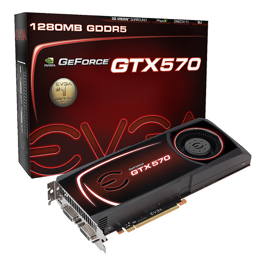 Premiera GeForce GTX 570