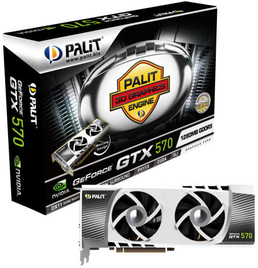 Palit GTX 570 Sonic Platinium o 8% szybszy ni zwyka wersja   