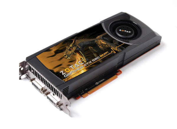 ZOTAC - podrasowany GeForce  GTX 580 AMP! Edition