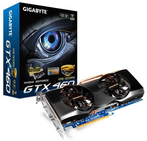 Gigabyte GeForce GV-N460OC-1GI w drugiej odsonie