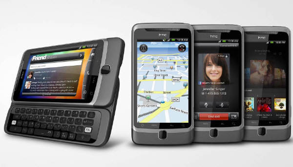 HTC Desire HD i HTC Desire Z  z systemem Android
