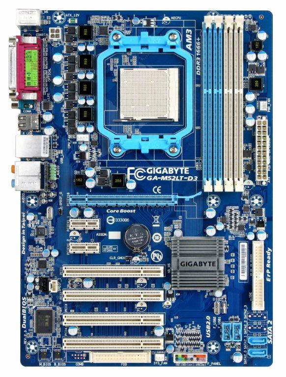 GIGABYTE GA-M52LT-D3 i GA-MA74GMT-S2
