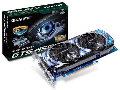 Gigabyte - 930 MHz dla GeForce GTS 450