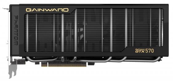 Gainward oficjalnie pokazuje GeForce GTX 570 Phantom