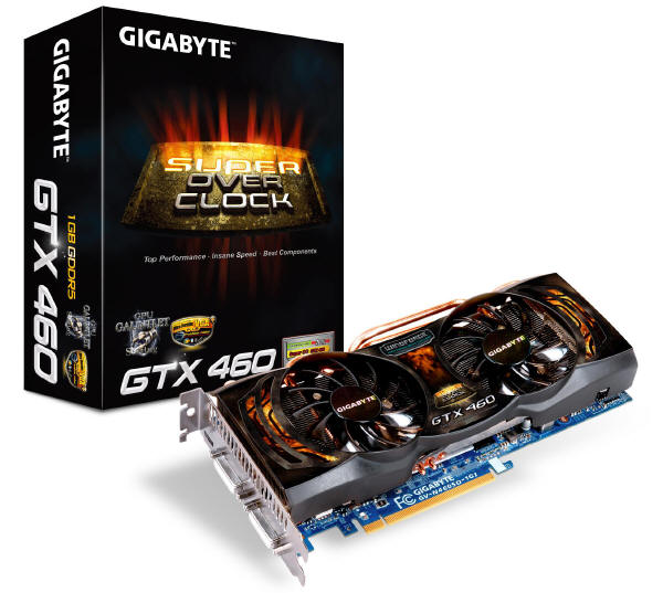 GIGABYTE GTX 460 SOC po raz kolejny na podium OC
