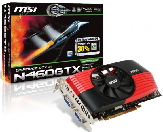 MSI N460GTX Cyclone 1GD5/OC