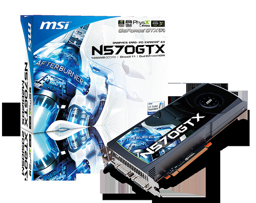 Premiera GeForce GTX 570