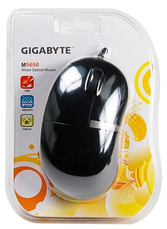 Gigabyte M5650 - skromna mysz optyczna