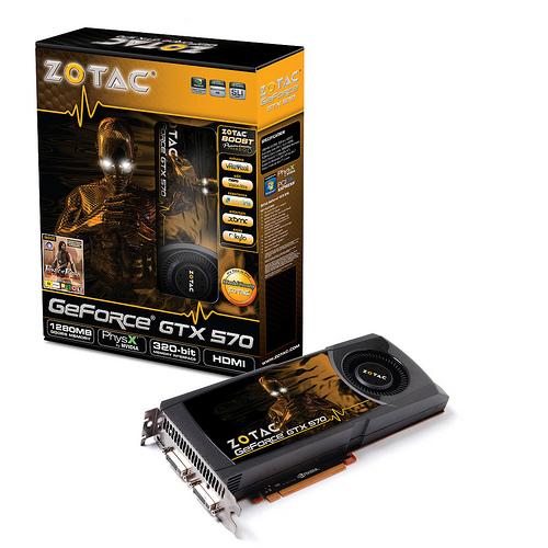 Premiera GeForce GTX 570