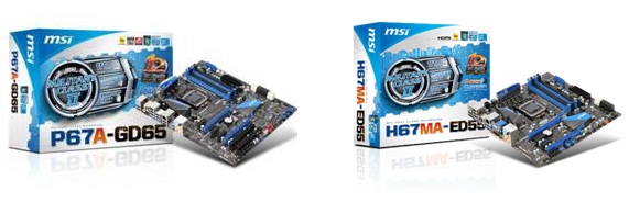 MSI nowa seria pyt gwnych P67/H67 