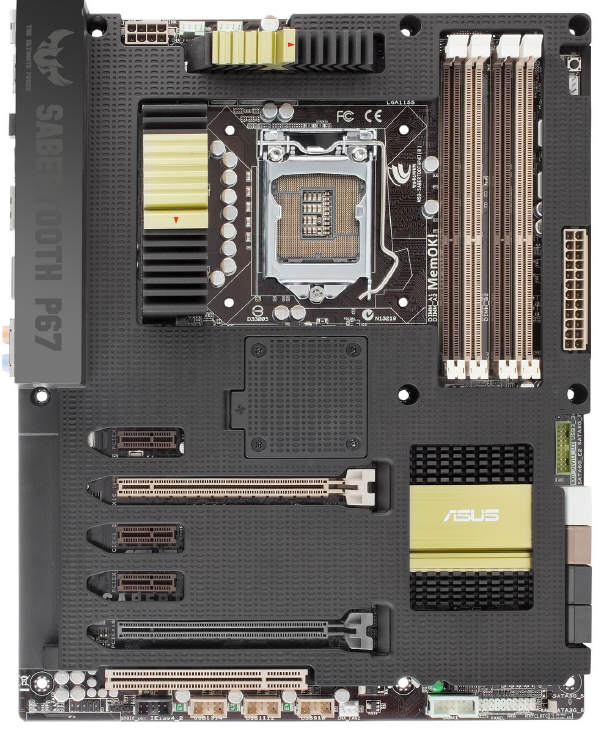 ASUS SABERTOOTH P67 z serii TUF 