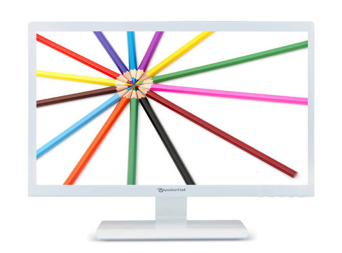 Packard Bell Maestro 240 LED w biaych szatach