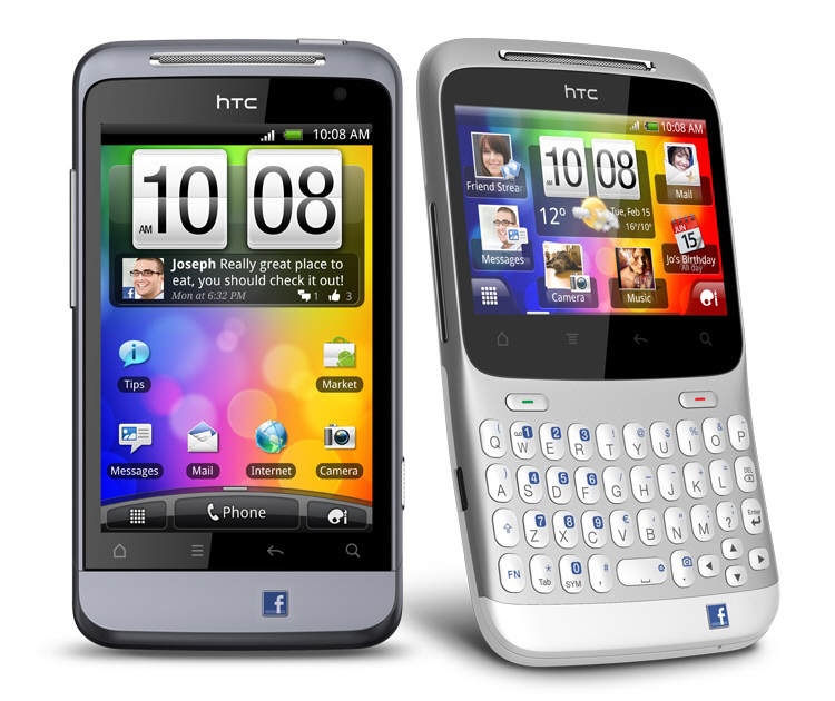 HTC ChaCha i HTC Salsa - telefony 'spoecznociowe'