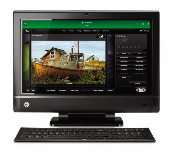 Nowe komputery HP Touchsmart 610