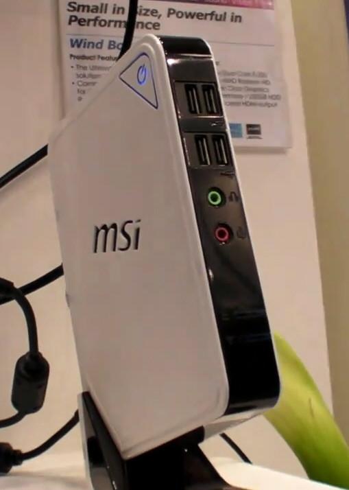 MSI Wind Box DC100 na platformie Fusion