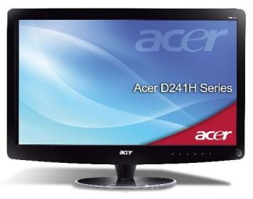 Acer DX241H - monitor z moliwoci dostpu do sieci